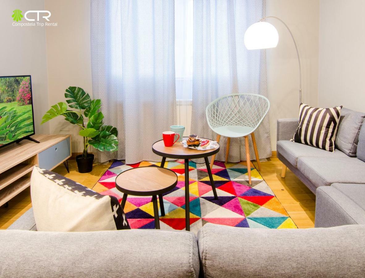 Coqueto & Confortable Apartamento Leilighet Santiago de Compostela Eksteriør bilde